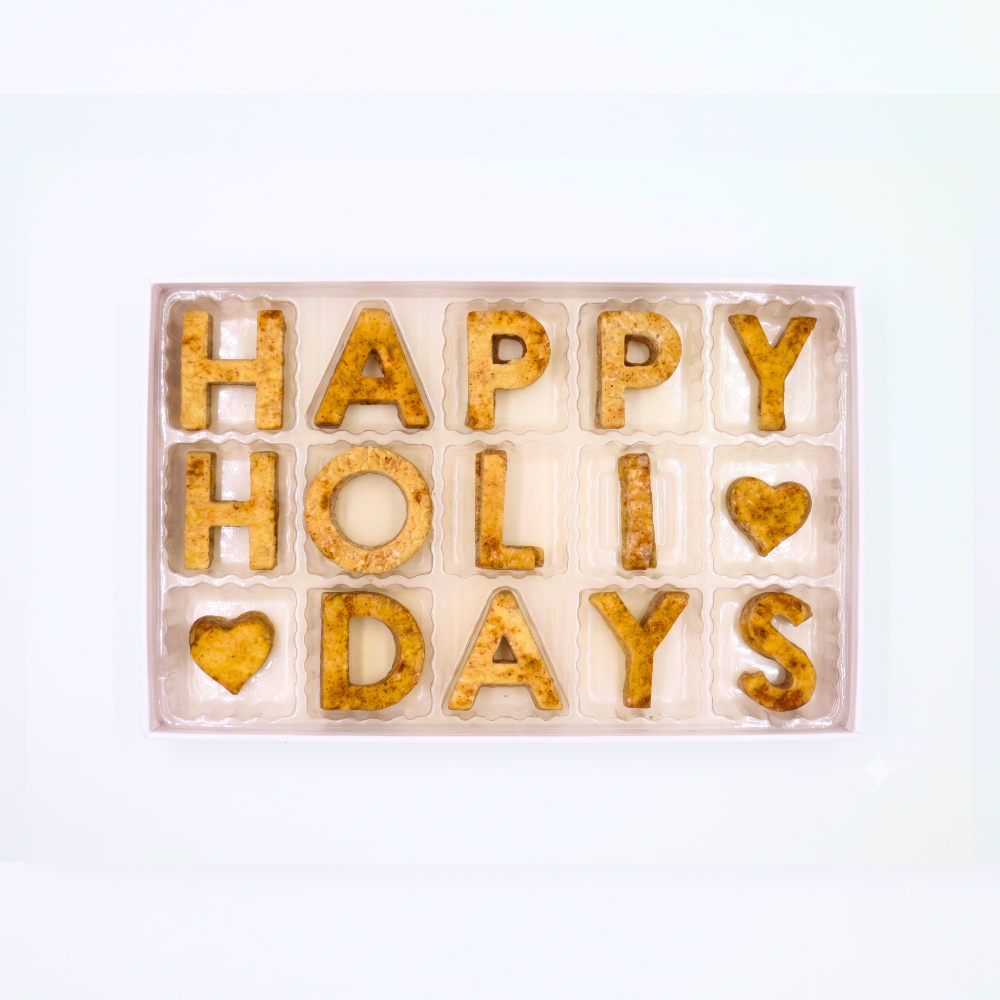 Happy Holidays Day Gift Box