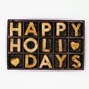 Happy Holidays Day Gift Box